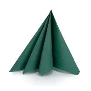 Serwetka TENDANCE 38x38 cm 50 szt ciemnozielone 2-warstwy