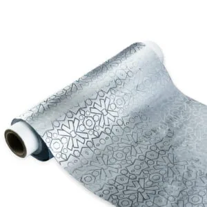 Folia aluminiowa tłoczona szerokość 29 cm 0,8/13 mikro