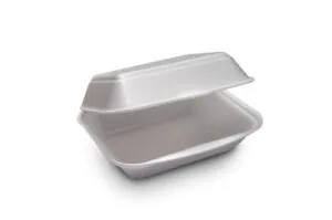 Opakowanie styropianowe hamburger podwójny/mała lazania 125 szt LB9