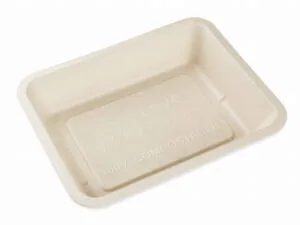 Pojemnik ekologiczny do zgrzewu  z pulpy 228x179x45 50 szt