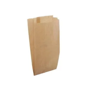 Torebka fałdowa 150x60x290 mm BRĄZOWA 1000 szt