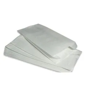 Torebka papierowa fałdowa 100x70x170 mm  biała 1000 szt