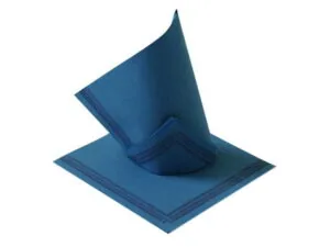 Serwetka TENDANCE 38x38 cm 50 szt GRANATOWE z paskiem 2-warstwy