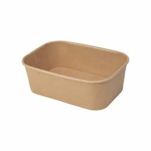 Pojemnik prostokątny obiadowy papierowy 800 ml 50 szt