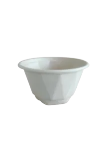 Miska DIAMENT z pulpy EKO do sałatek 1000 ml średnica 16 cm 50 szt (POKRYWKA OSOBNO)