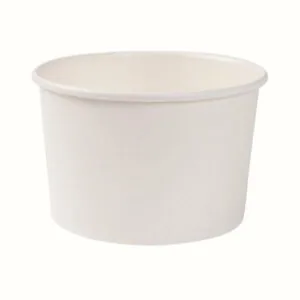 Miska na lody biała 160 ml 42201 25 szt