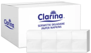 Serwetka premium do dyspenserów Clarina 17x17 cm 2000 szt