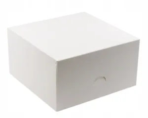 Pojemnik cukierniczy papierowy 18x18x10 cm biały 15 szt  43912