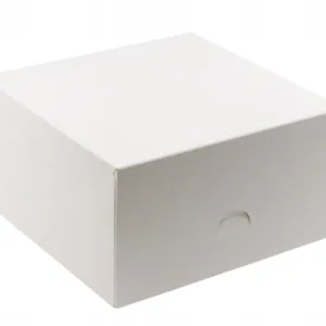 Pojemnik cukierniczy papierowy 18x18x10 cm biały 15 szt 43912 Pojemnik cukierniczy papierowy 18x18x10 cm biały 15 szt 43912