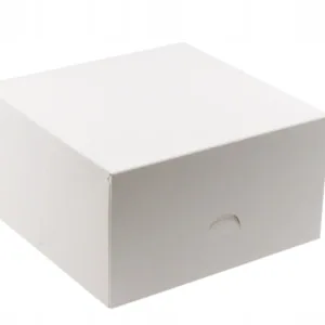 Pojemnik cukierniczy papierowy 15x15x10 cm biały 15 szt 43909 Pojemnik cukierniczy papierowy 15x15x10 cm biały 15 szt 43909
