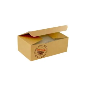 Opakowanie małe na KURCZAKI 160x100x60 mm 100 szt Nadruk Certyfikat P1240