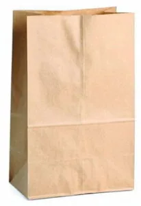 HIT !!!! Torebka na wynos bez druku KRAFT EKO 260x160x350  250 szt