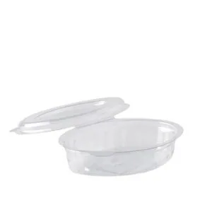 Pojemnik na sos w formie łódeczki z łączonym wieczkiem  30 ml 50 szt R-PET ELI76