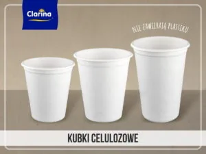 Kubek na kawę, herbatę 100% EKOLOGICZNY z celulozy 450 ml 20 szt