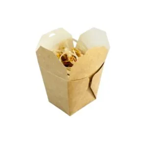 Pojemniki na lunch z kartonu 700 ml 10,5 cm x 7 cm x 8,5 cm 50 szt