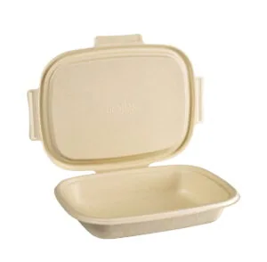 LUNCHBOX 100% EKO Z POKRYWKĄ 50 SZT 900 ML