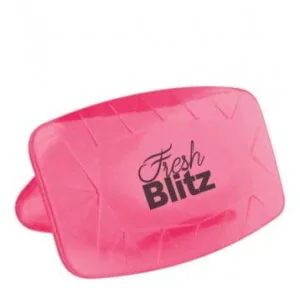 Zawieszka toilet clip BLITZ melon z różą 1 szt