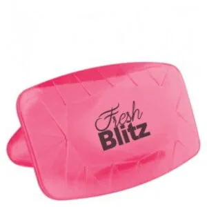 Zawieszka toilet clip BLITZ melon z różą 1 szt