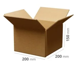 Pudełko klapowe wysyłkowe 200x200x150mm 25 szt