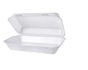 Pojemnik styropianowy lunchowy XPS półobiad  menubox 100 szt LB10
