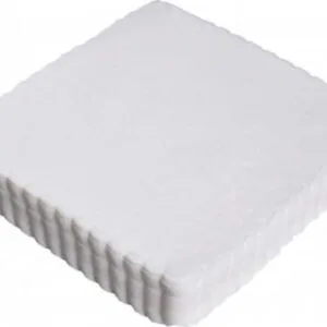 Serwetki gastronomiczne ZĄBKOWANE 17x17 cm białe  400 szt