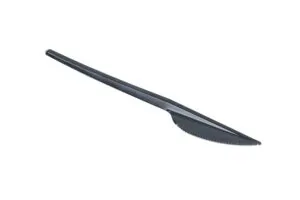 Nóż plastikowy czarny 100 szt