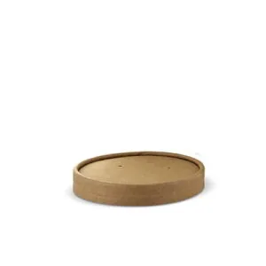 Dekiel papierowy 16oz do miski kraft 470 ml 25 szt (POJEMNIK SPRZEDAWANY OSOBNO)