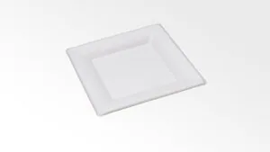 Ekologiczny talerz cateringowy 26x26 cm z pulpy trzciny cukrowej  50 szt