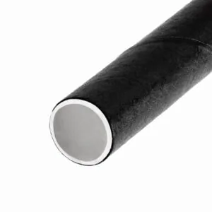 Słomki papierowe krótkie do drinków czarne 8/140 mm  250 szt
