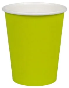 Zielony - kiwi  kubek papierowy do kawy, herbaty 250 ml 50 szt 132660