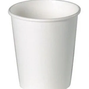 Biały kubek papierowy do kawy, herbaty 400 ml 50 szt