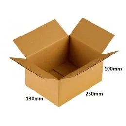 Pudełko klapowe wysyłkowe 230x130x100mm 20 szt