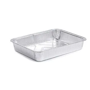 Foremka aluminiowa 1000-1100 ml 22x18x3,5 cm 100 szt R11G (R75G)