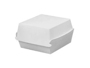Burger box XL BIAŁY 11x11x7 cm 50 SZT