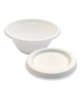 Pojemnik  bagasse na sos lub dip 60 ml 100% ekologiczny 100 szt (POKRYWKA SPRZEDAWANA OSOBNO)