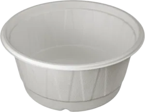 Miska DIAMENT z pulpy EKO do sałatek 1000 ml średnica 16 cm 50 szt (POKRYWKA OSOBNO)
