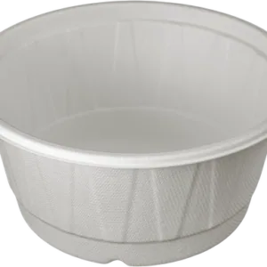 Miska DIAMENT z pulpy EKO do sałatek 1000 ml średnica 16 cm 50 szt (POKRYWKA OSOBNO)