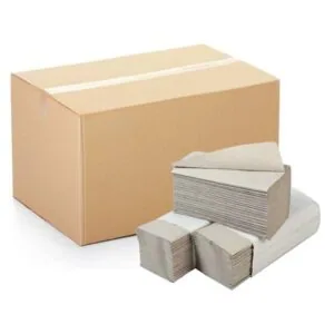Ręcznik papierowy szary składany ZZ 20x200 listków = 4000 szt  1 KARTON