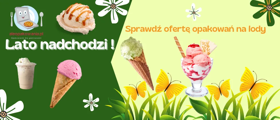 Opakowania na lody