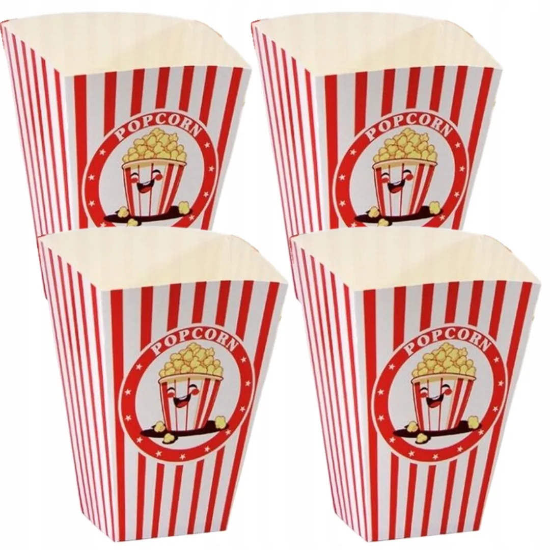 Kubełek tekturowy na Popcorn Nuggetsy 0,9 litra 7×5,5×16,7cm 50 sztuk Kubełek tekturowy na Popcorn Nuggetsy 0,9 litra 7x5,5x16,7cm 50 sztuk