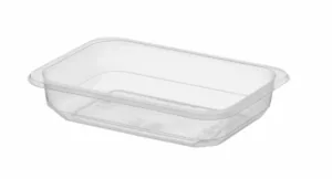 REUSE Pojemnik do zgrzewu niedzielony transparentny PP 227x178x50 50 szt