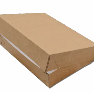 Pojemnik na sushi z kartonu bez SUP 26x19x5 cm 50 szt HP11 BEZ OKIENKA