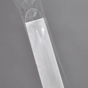 Zestaw sztućców łyżka + serwetka transparentne w folijce 350 szt