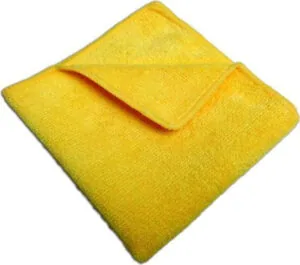 Ściereczka z mikrofibry frotte 30x30 cm 1 szt ŻÓŁTA