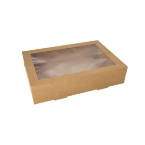 Karton cateringowy z okienkiem 35x25x8 cm 10 szt