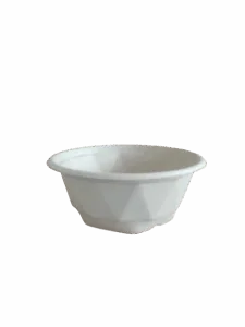 Miska DIAMENT z pulpy EKO do sałatek 750 ml średnica 16 cm 50 szt (POKRYWKA OSOBNO)