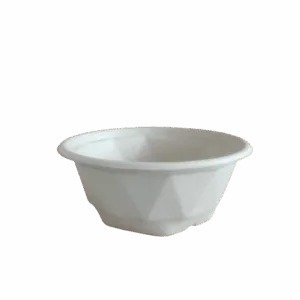 Miska DIAMENT z pulpy EKO do sałatek 750 ml średnica 16 cm 50 szt (POKRYWKA OSOBNO)